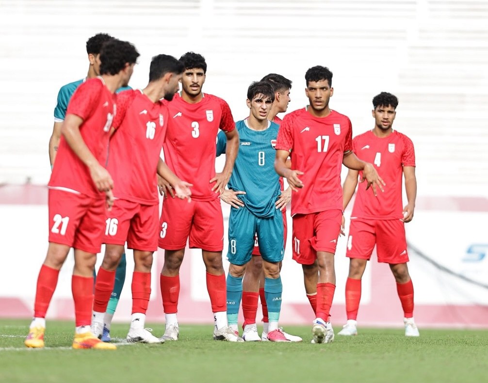 تساوی تیم ملی جوانان مقابل عراق
